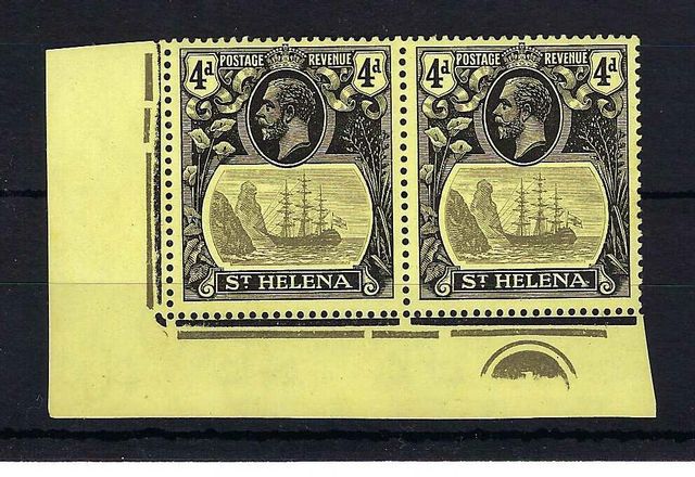 Image of St Helena SG 92/92c UMM British Commonwealth Stamp